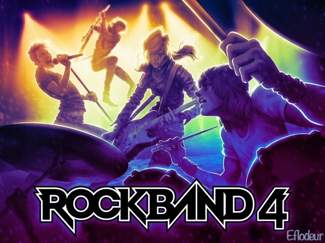 Rock Band 4 illustration