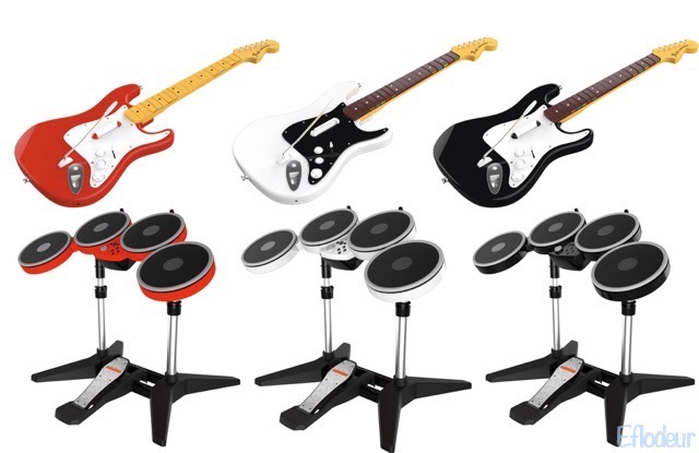 Les "nouveaux" instruments de Rock Band 4